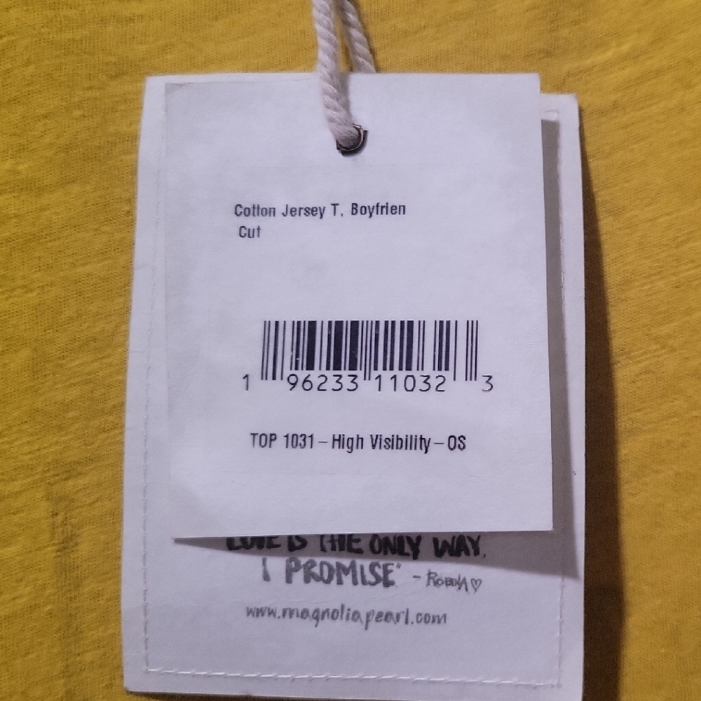 Magnolia Pearl Mustard Short Sleeve Tee - Picture 2 of 6